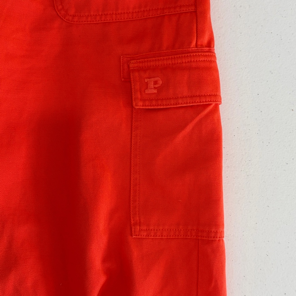 PINK VS Cargo Pants in Bright Orange - Picture 5 of 6